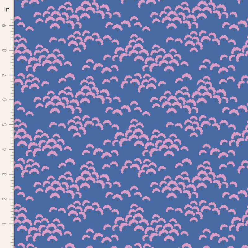 Tilda Fabric - Bloomsville - Flowertangle Green