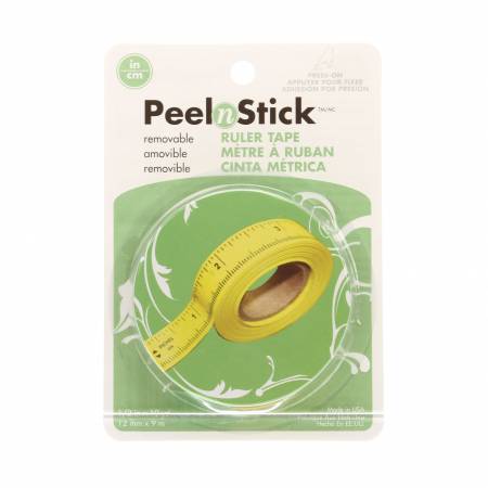 Printed Ruler Tape, Peel n Stick Removable