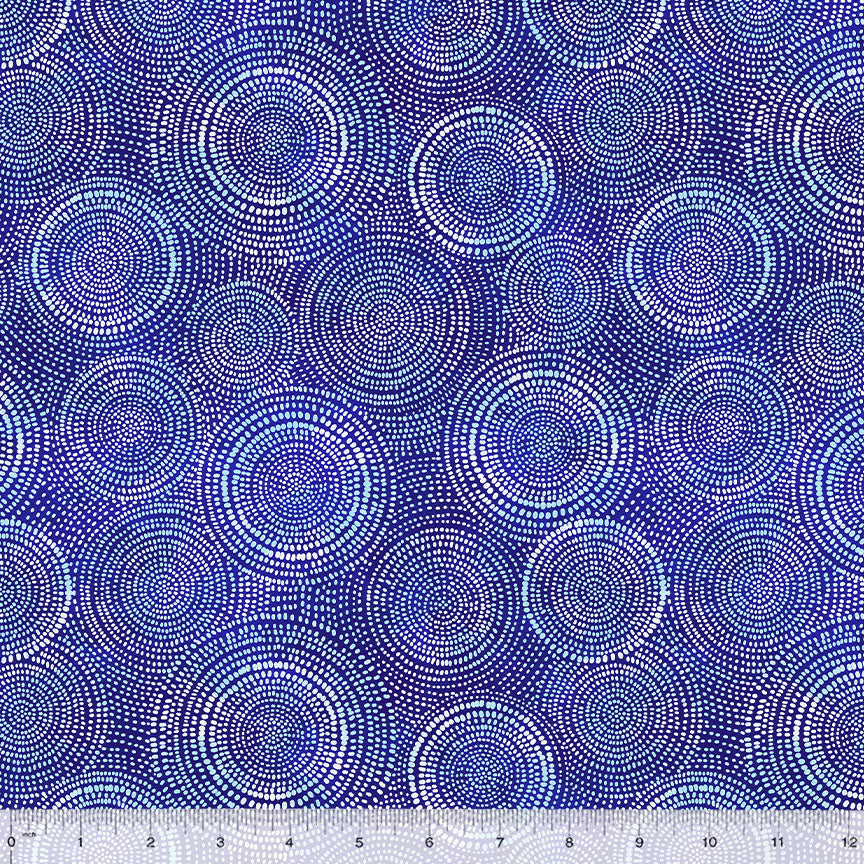 Radiance Quilt Fabric - Blender in Royal Blue - 53727-28 – Cary