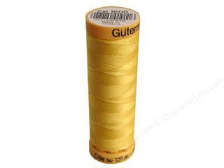 1600 Yellow 100m Gutermann Cotton Thread