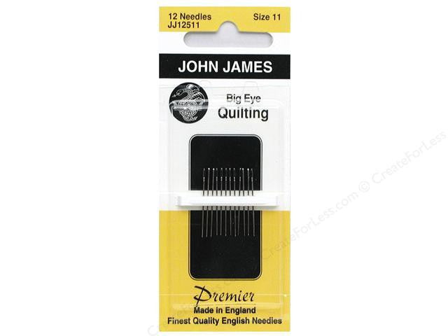 Big Eye Quilting Needles, size 10 - JJ125-10 – Cary Quilting Company