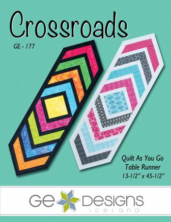 Crossroads Quilt As You Go Table Runner Pattern by Gudrun Erla - GE-17 –  Cary Quilting Company