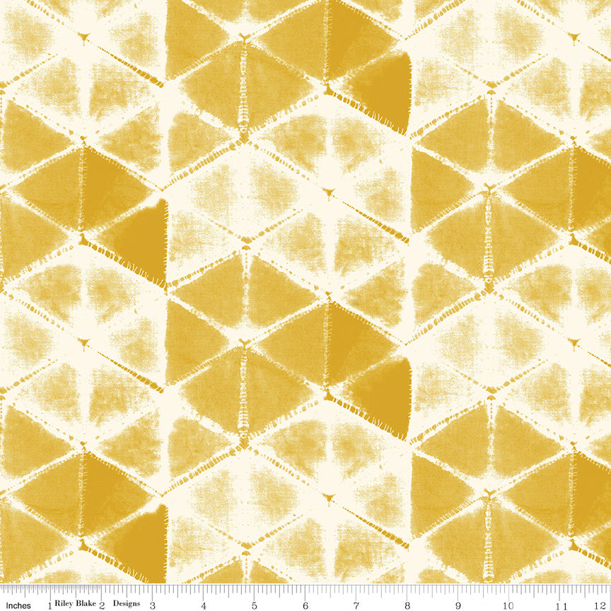 Yellow Gold Fabric For Quilting