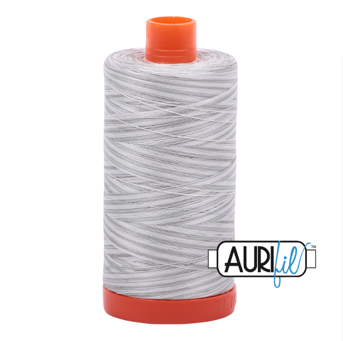 Aurifil 50 wt cotton thread, 1300m, Bright Orange (1133)