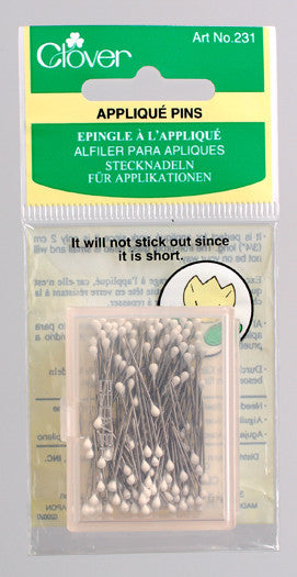 Clover Applique Pins 150 Pack