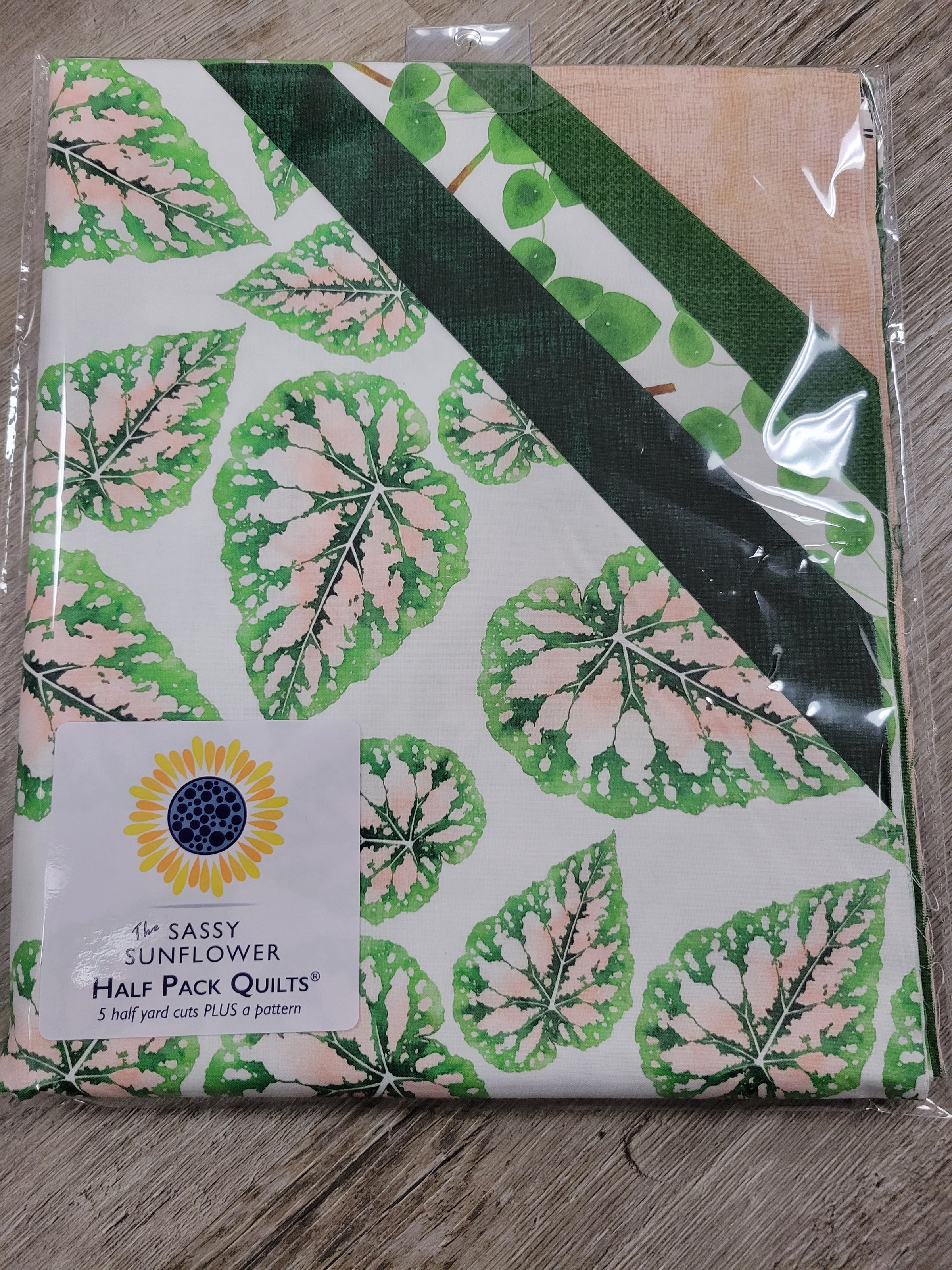 Modern Botanical - The Sassy Sunflower Half Pack Quilts™ Kit