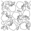 Longarm Pattern (not for sale): Apple Meander