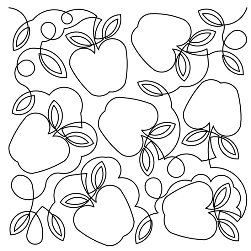 Longarm Pattern: Apple Meander