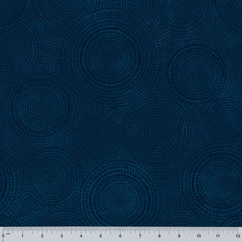 108" Radiance Quilt Backing Fabric - Navy Blue - 53728W-8