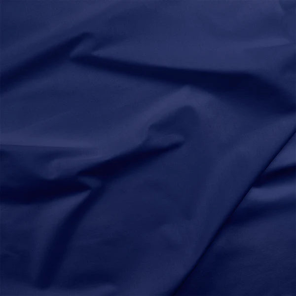 118" Cotton Sateen in Navy Blue, 300 Thread Count - 191A01