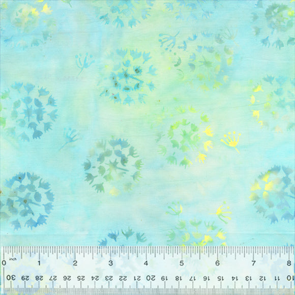 Candy Blossom Batik Quilt Fabric by Jacqueline de Jonge - Mums in Sky - 3525Q-X