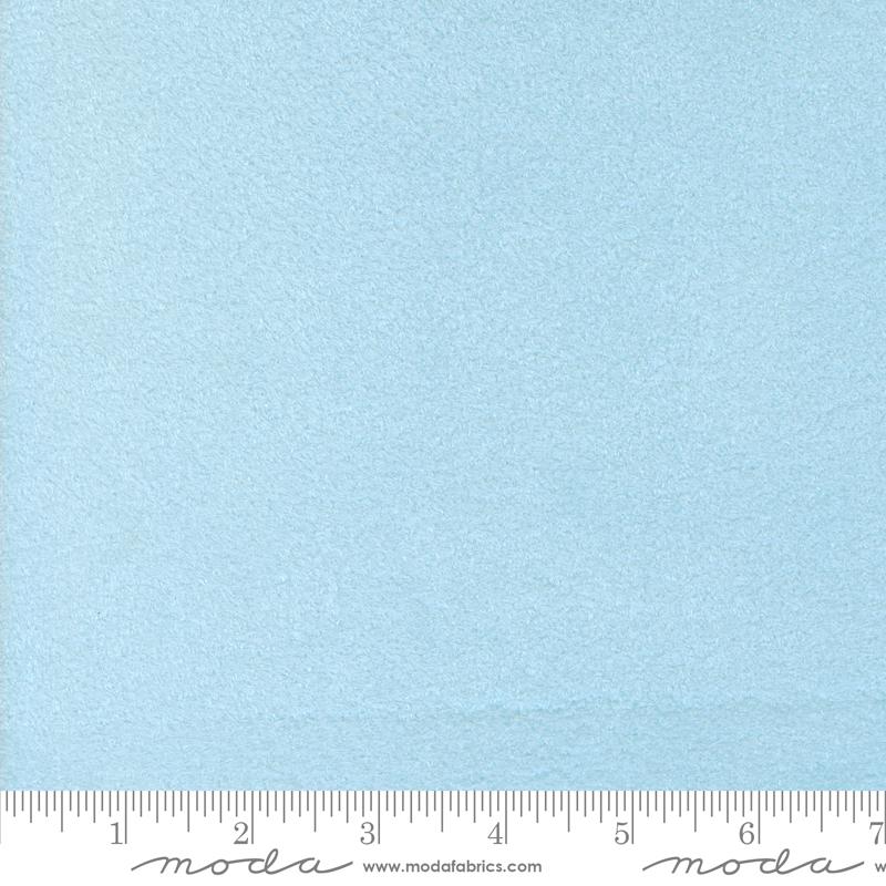 60" Fireside Plush Quilt Fabric - Baby Blue - 100% POLYESTER - 60001 52