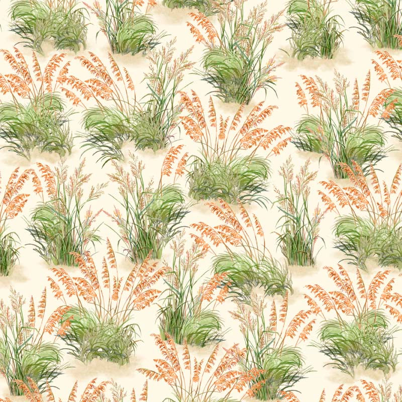 ACSH 2024 All Carolinas Shop Hop Quilt Fabric - Seagrass in Sand Cream - 2600 30569 E