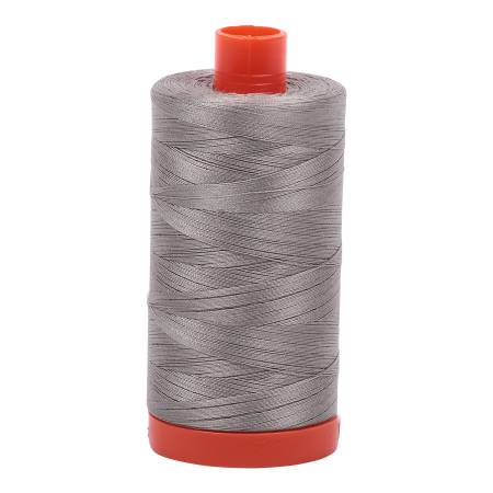 Aurifil 50 wt cotton thread, 1300m, Earl Gray (6732)