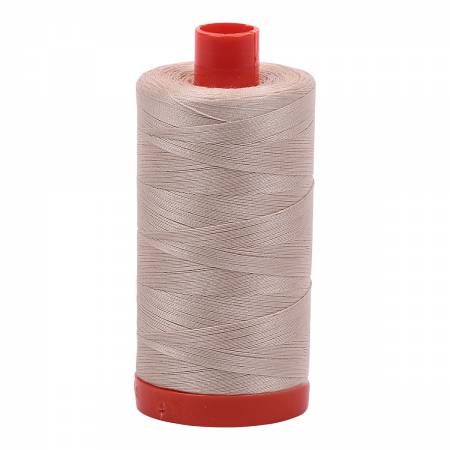 Aurifil 50 wt cotton thread, 1300m, Ermine (2312)