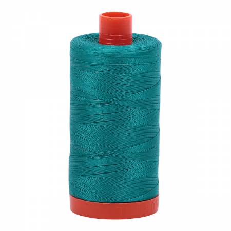 Aurifil 50 wt cotton thread, 1300m, Jade (4093)