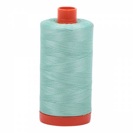 Aurifil 50 wt cotton thread, 1300m, Mint (2835)