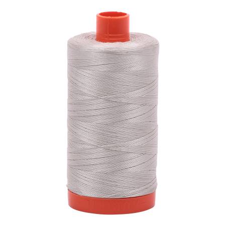 Aurifil 50 wt cotton thread, 1300m, Moondust (6725)