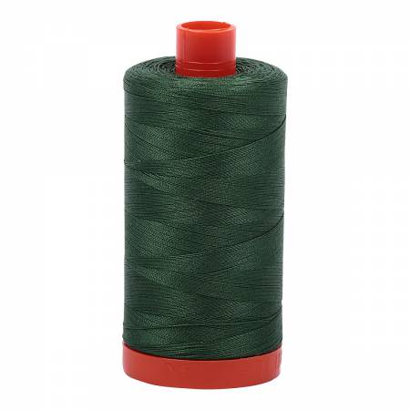 Aurifil 50 wt cotton thread, 1300m, Pine (2892)