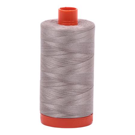 Aurifil 50 wt cotton thread, 1300m, Steampunk (6730)