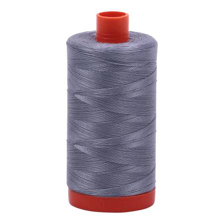 Aurifil 50 wt cotton thread, 1300m, Swallow (Lt. Purple Grey) (6734)