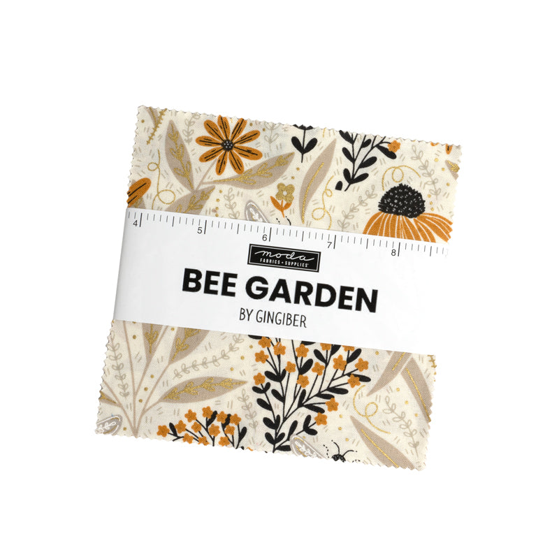 Bee Garden Quilt Fabric - Charm Pack - set of 42 5" squares - 48410PP