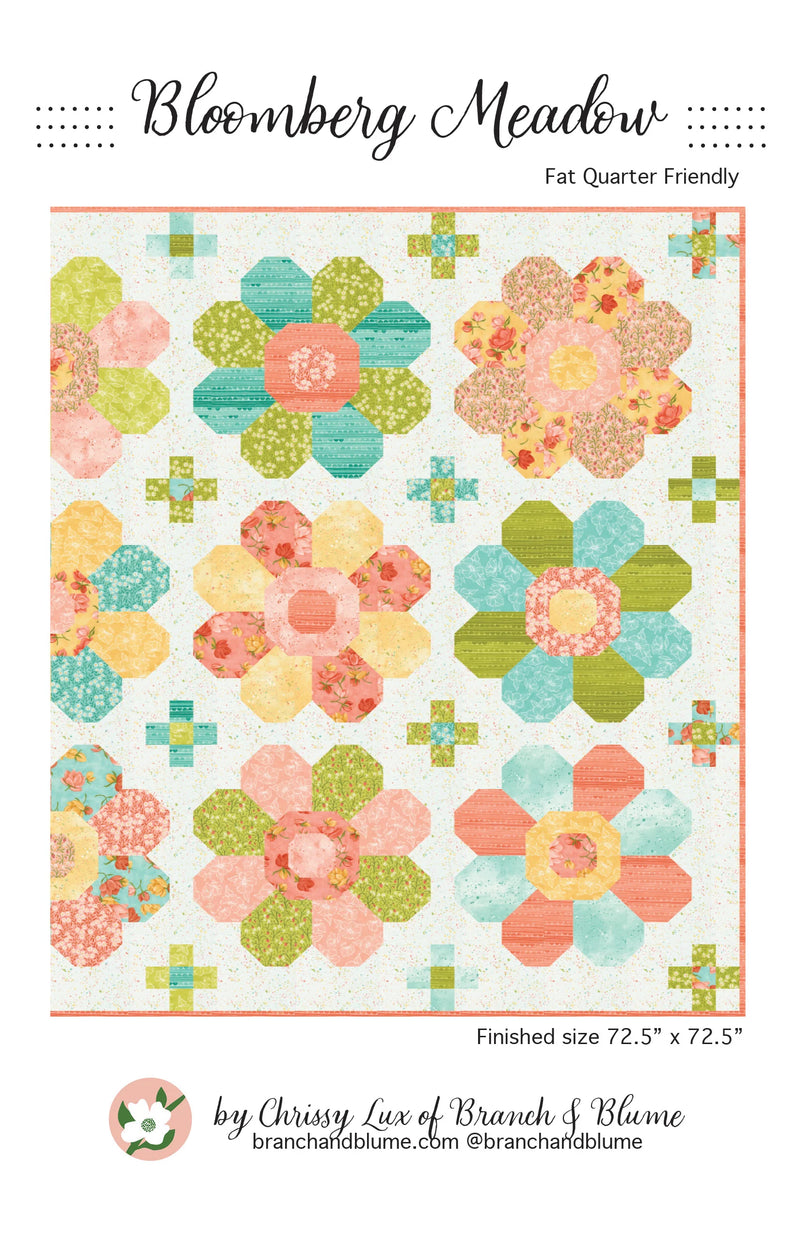 Bloomberg Meadow Quilt Pattern by Chrissy Lux - BNB-2327