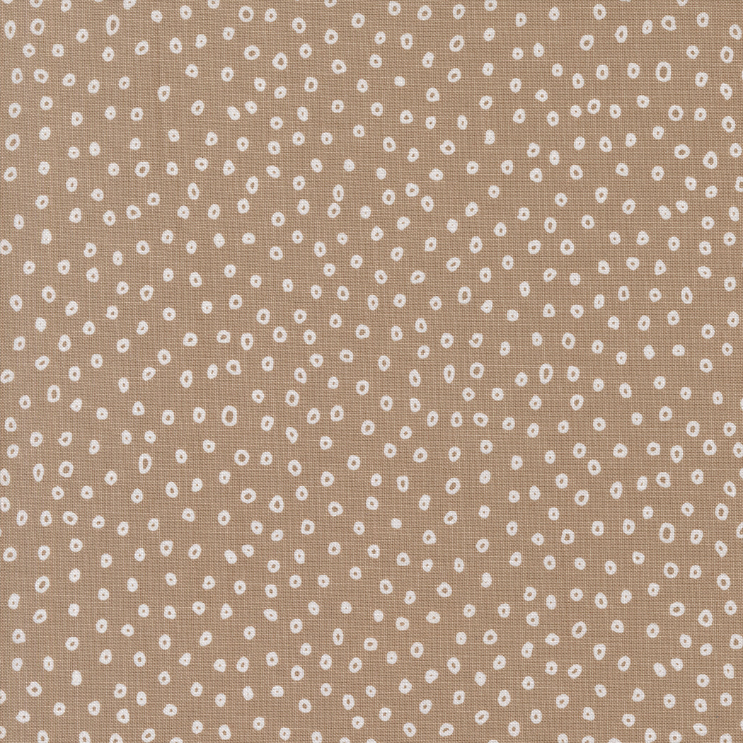 Botany Quilt Fabric - Seeds in Earth Tan - 11556 23