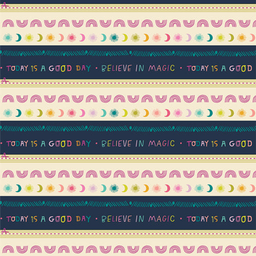 Bound 2.5 Edition Fabric - Good Day Bound from Sunrise Sunset in Cream/Multi  - BINSST85