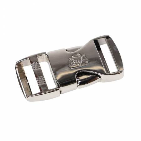 By Annie Bag Hardware - 1" Side Release Buckle, Nickel - HAR1-SRB-N-ONE