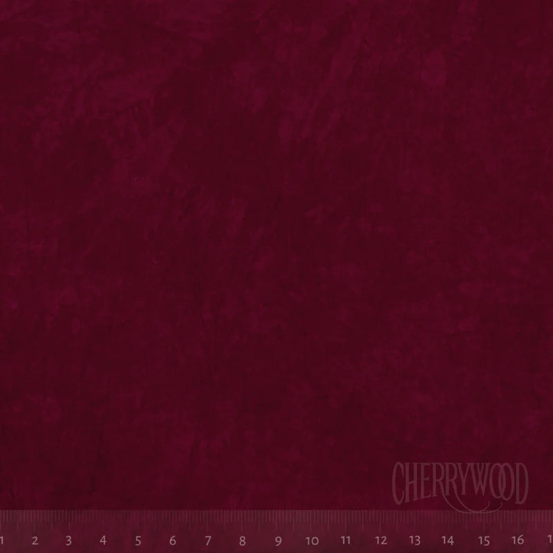 Cherrywood Hand Dyed Fabrics by the Yard - Berry Stain - 1200