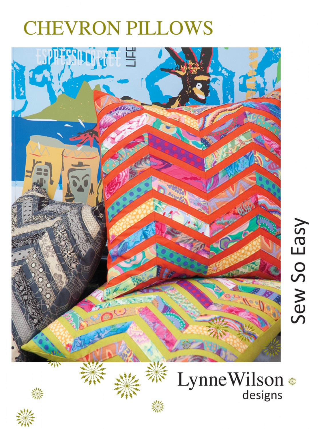 Chevron Pillows Pattern from Lynne Wilson Designs - LWD202