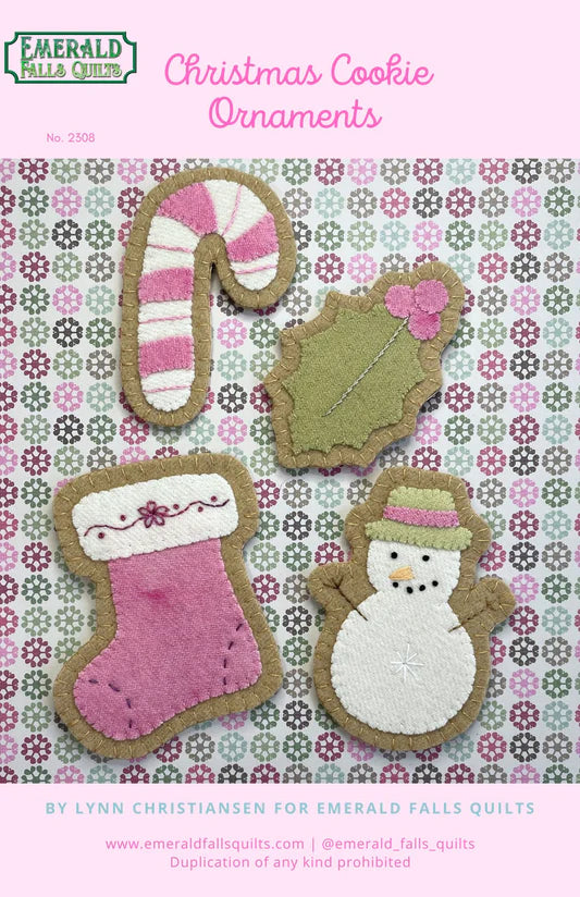 Christmas Cookie Ornaments from Emerald Falls Quilts - 2308