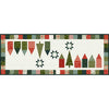 Christmas is in Town Quilt Fabric - Winter Village Table Runner Kit - KT-14740