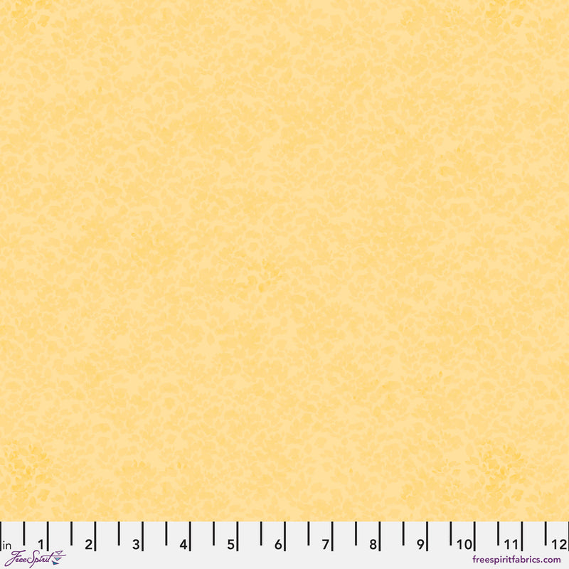 Chromatics Quilt Fabric - Foliage in Butter Yellow - PWFS052.BUTTER