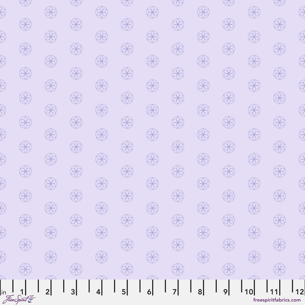 Chromatics Quilt Fabric - Medallion in Lavender Purple - PWFS062.LAVENDER