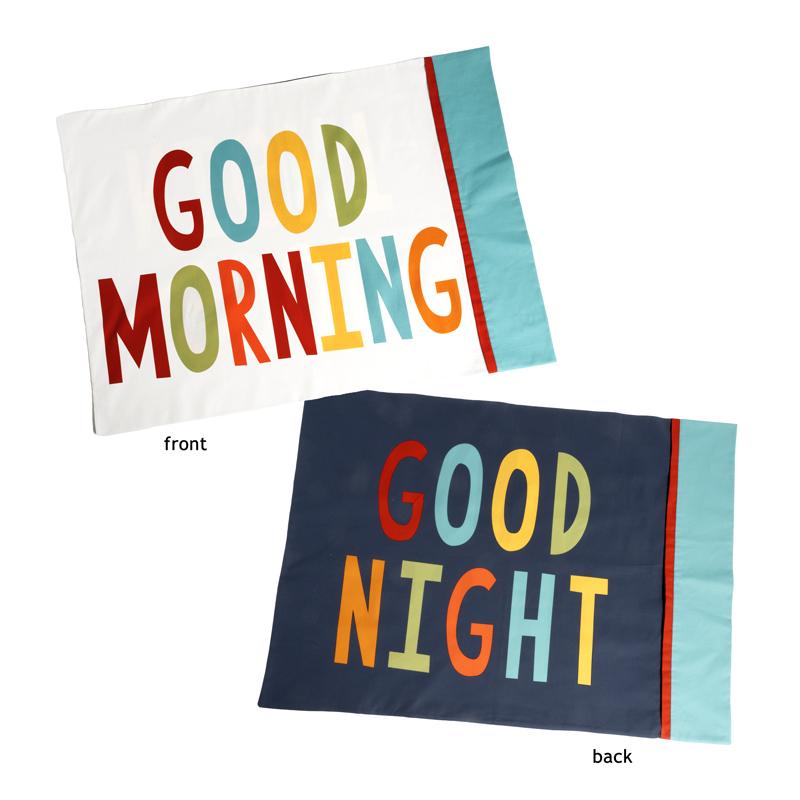 Cut Sew Create Quilt Panel - Good Morning/Good Night Pillowcase - 20935 11P