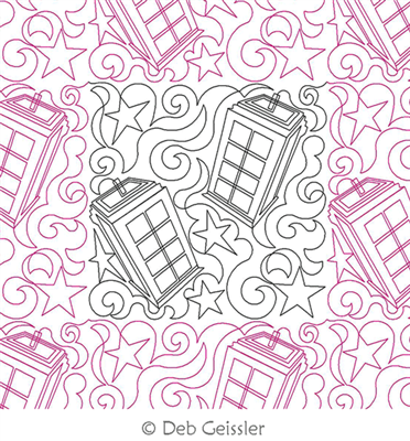 Longarm Pattern: Dr. Who Tardis *