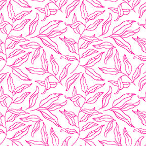 Ditsy Blenders Quilt Fabric - Leaf Lines in Hot Pink - 16624815