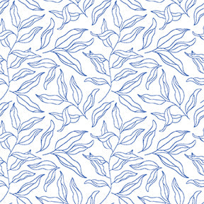 Ditsy Blenders Quilt Fabric - Leaf Lines in Royal Blue - 16624844