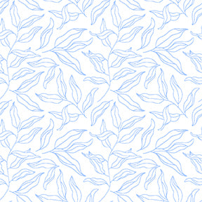 Ditsy Blenders Quilt Fabric - Leaf Lines in Sky Blue - 16624843