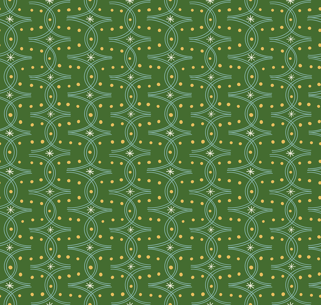 Endpaper Quilt Fabric by Ruby Star Society - Geometric in Sarah Green - RS6045 12