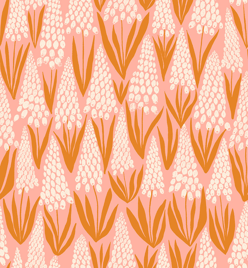 Endpaper Quilt Fabric by Ruby Star Society - Muscari in Bashful Pink - RS6041 11