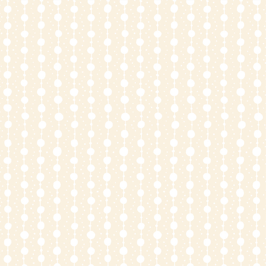 Endpaper Quilt Fabric by Ruby Star Society - Pearls in Natural Cream - RS6047 11