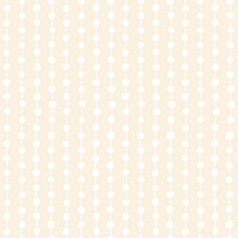 Endpaper Quilt Fabric by Ruby Star Society - Pearls in Natural Cream - RS6047 11