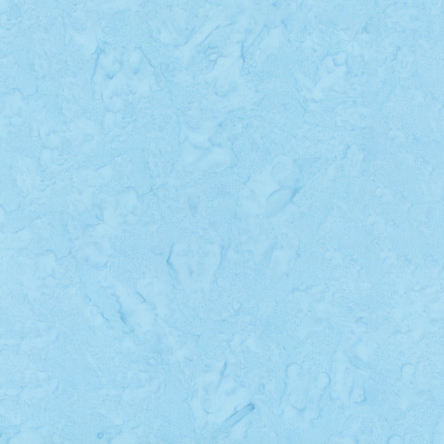 Expressions Hand-Dyes Batik Quilt Fabric - Baby Blue - BT21000-291