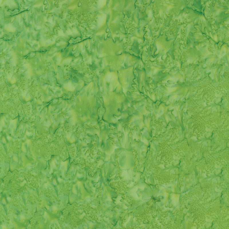 Expressions Hand-Dyes Batik Quilt Fabric - Chartreuse (Green) - BT21000-313