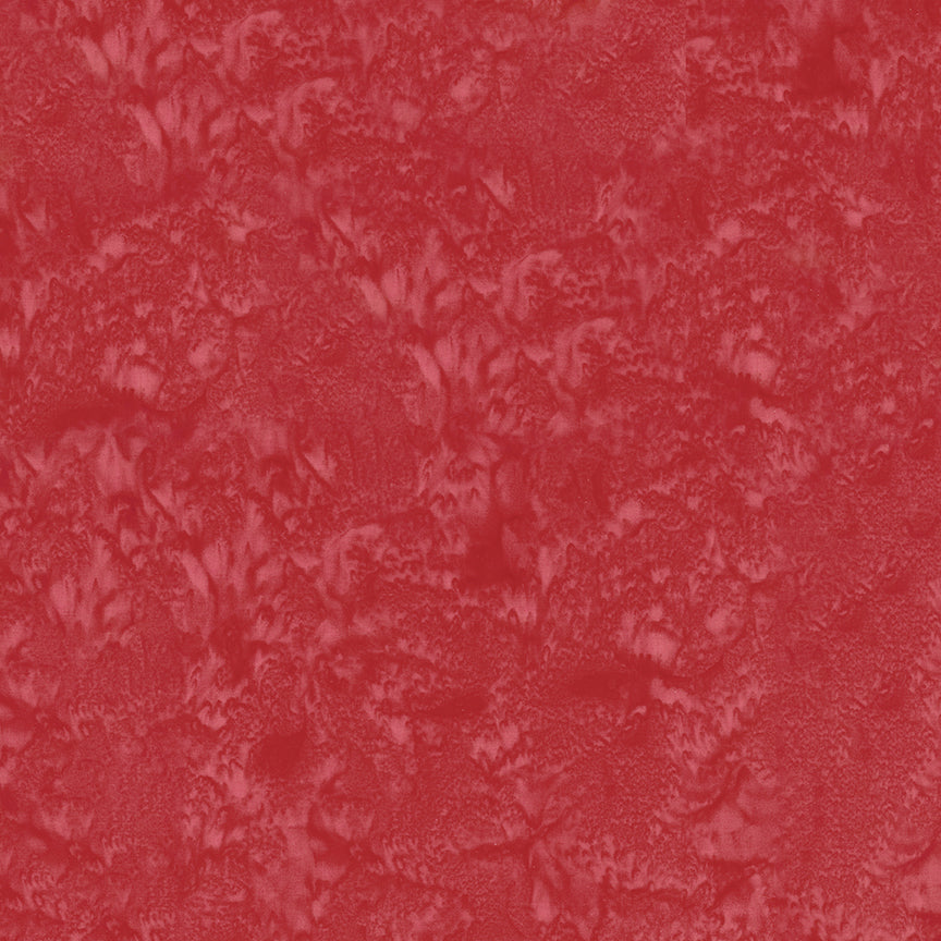 Expressions Hand-Dyes Batik Quilt Fabric - Crimson (Red) - BT21000-214