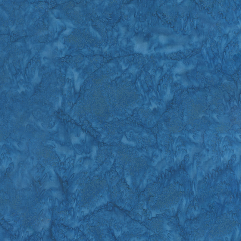 Expressions Hand-Dyes Batik Quilt Fabric - Denim Bijou (Blue) - BT21000-305