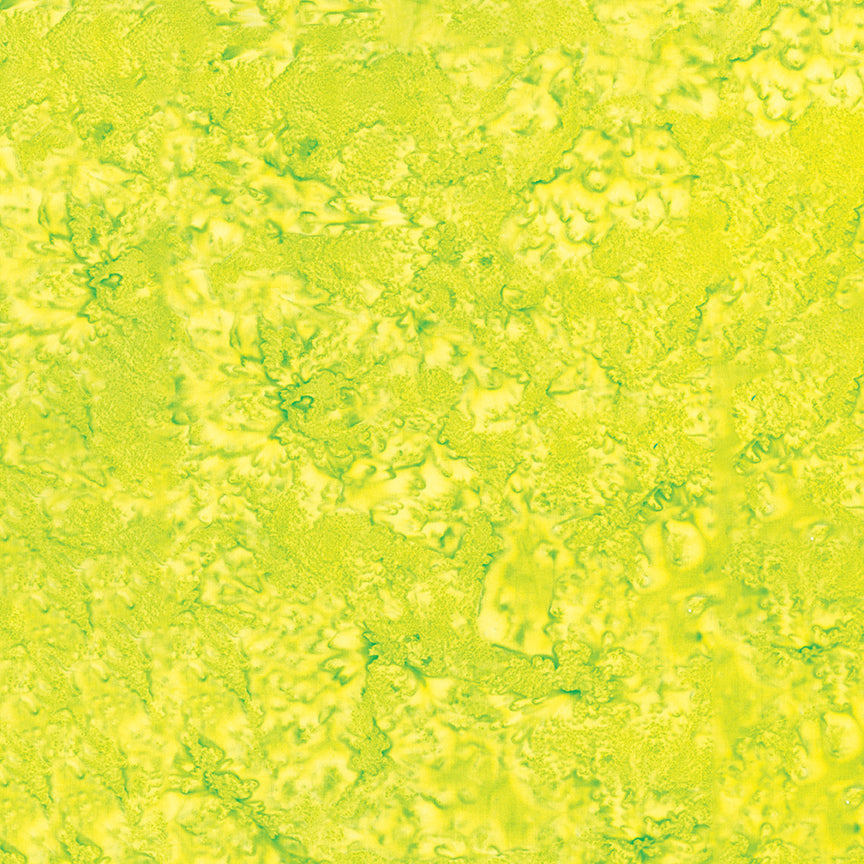 Expressions Hand-Dyes Batik Quilt Fabric - Kiwi (Green) - BT21000-311